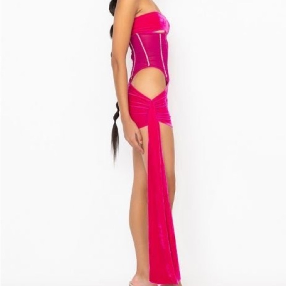 AKIRA ITS NOT EVEN MY BIRTHDAY CUTOUT CORSET MINI DRESS - Picture 4 of 9
